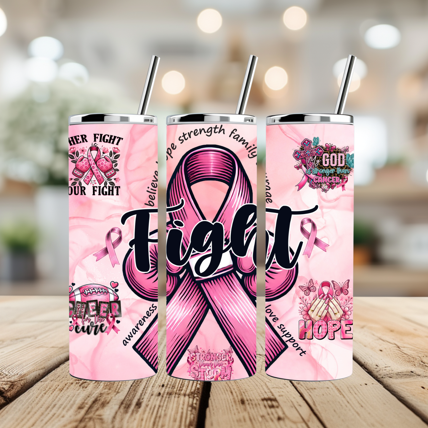 Breast Cancer Tumbler