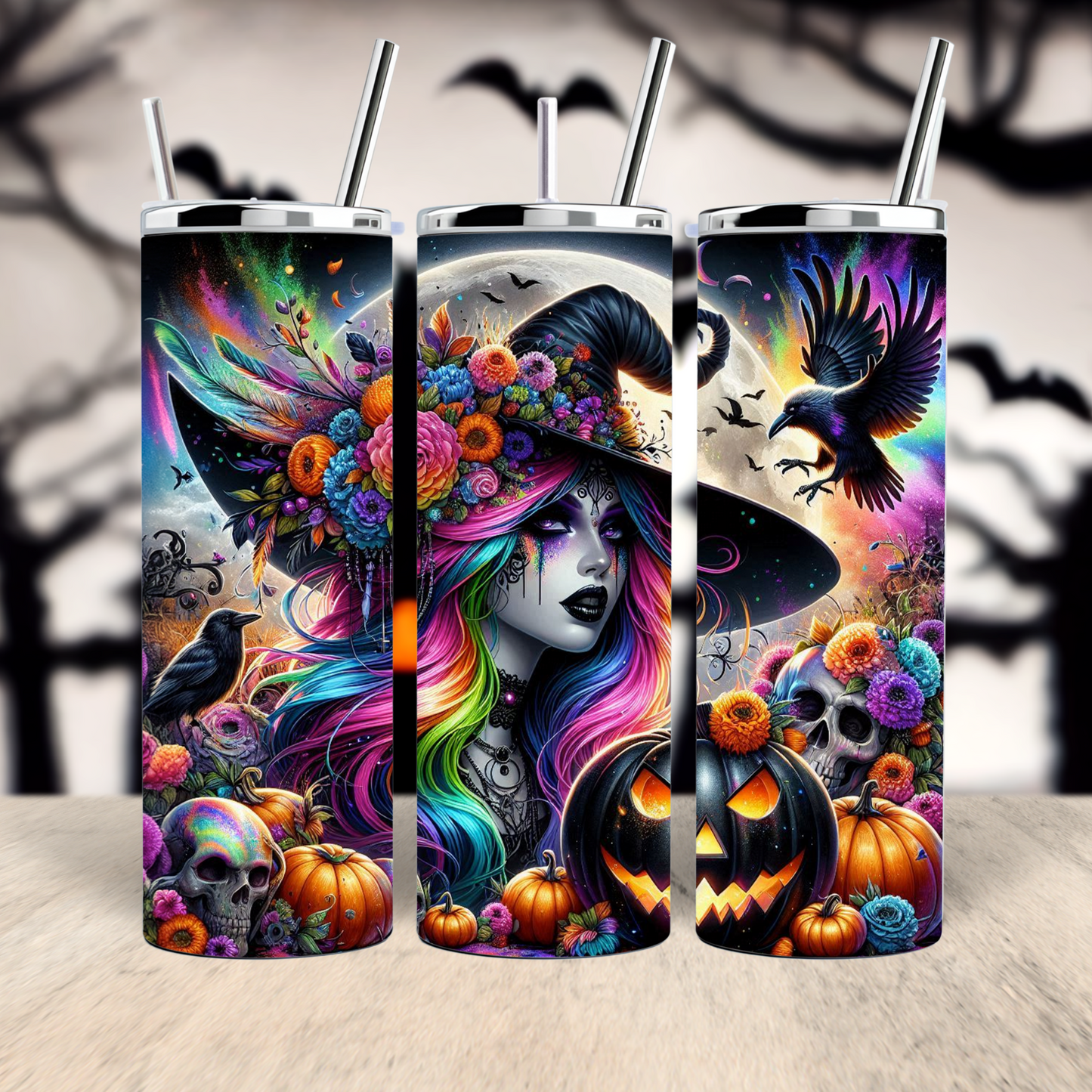 Halloween Tumblers